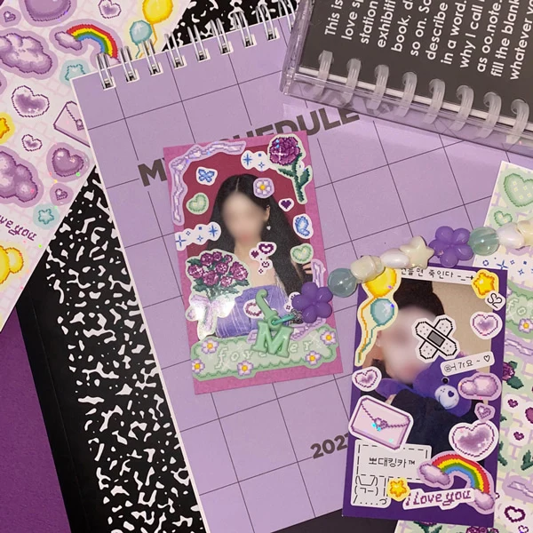 Be On :D Cyber Love Twinkle Seal Sticker
