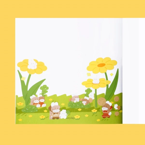 Be On :D Die-cut Masking Tape - Nature [8m x 18mm]