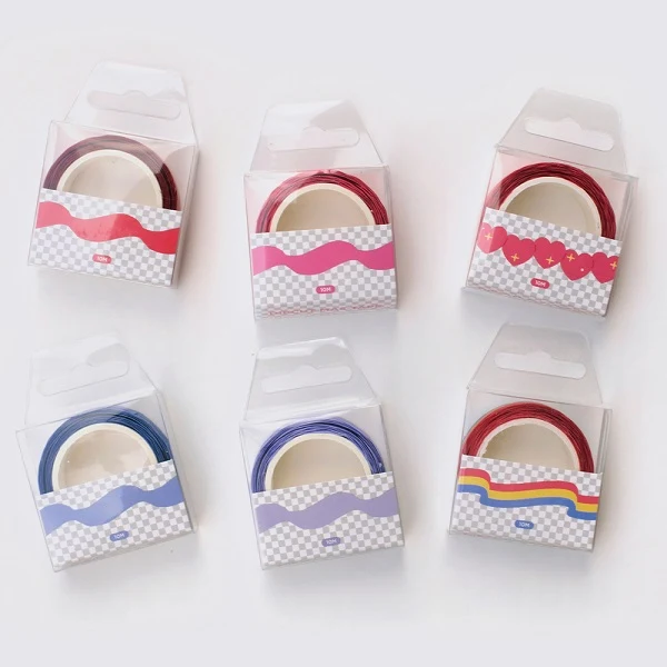 Be On :D Die-cut Masking Tape - Wave [8m x 18mm]