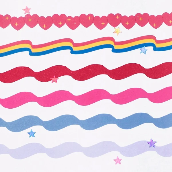 Be On :D Die-cut Masking Tape - Wave [8m x 18mm]