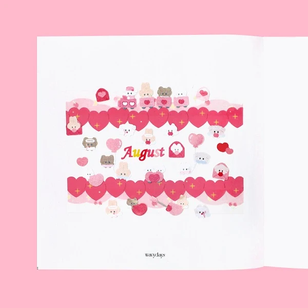 Be On :D Die-cut Masking Tape - Wave [8m x 18mm]