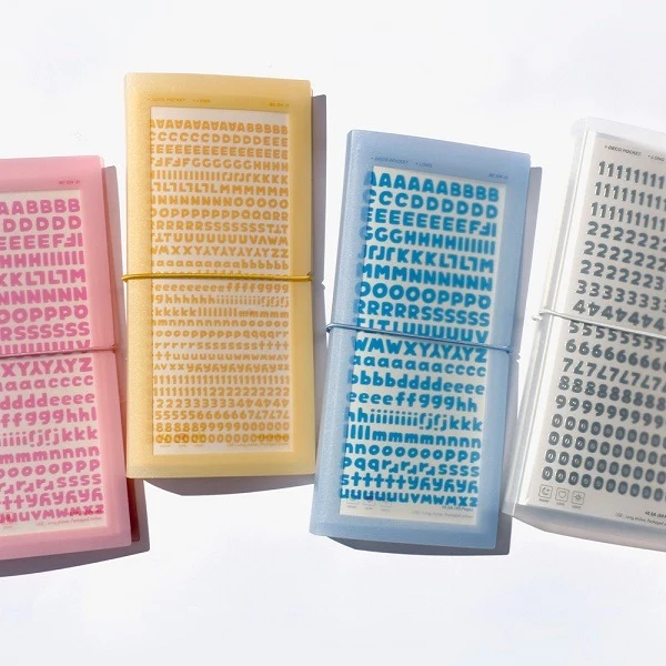 Be On :D Deco Pocket Double Long Sticker File
