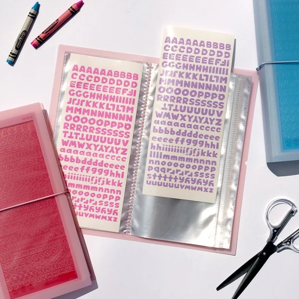 Be On :D Deco Pocket Double Long Sticker File