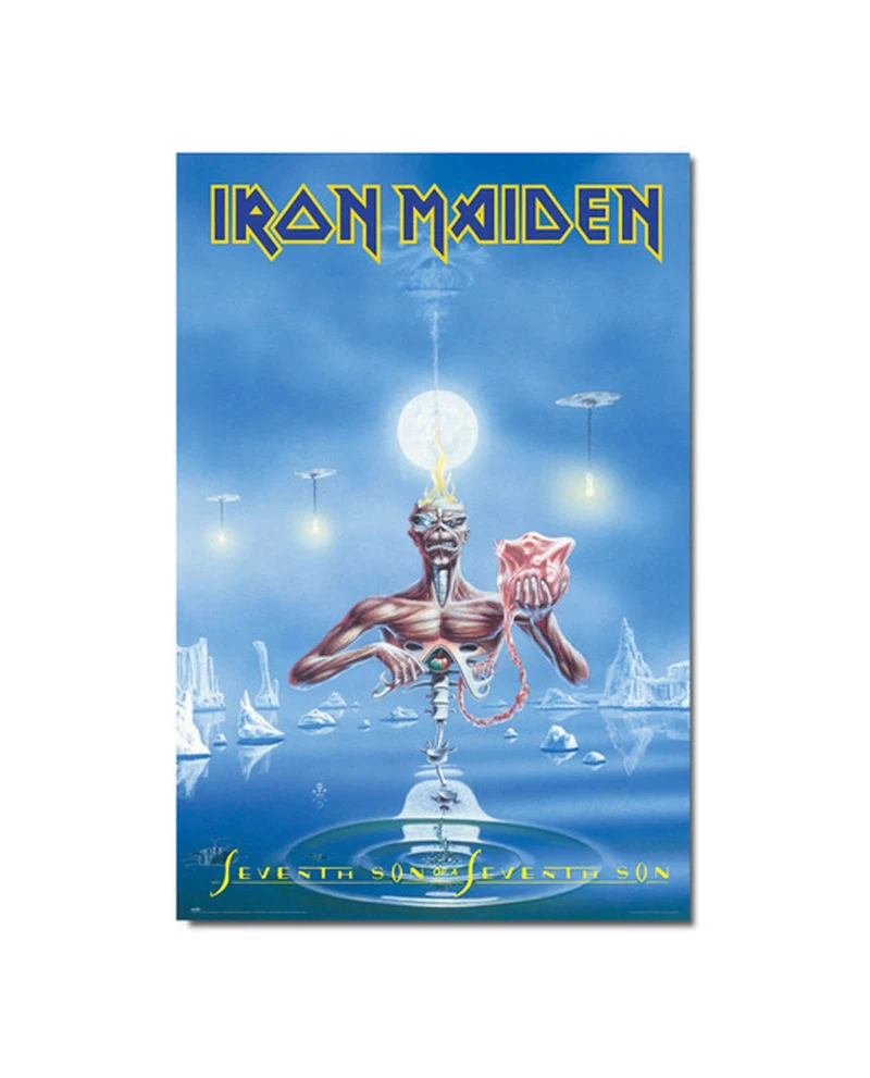 Iron Maiden - Póster "Seventh Son of a Seventh Son"