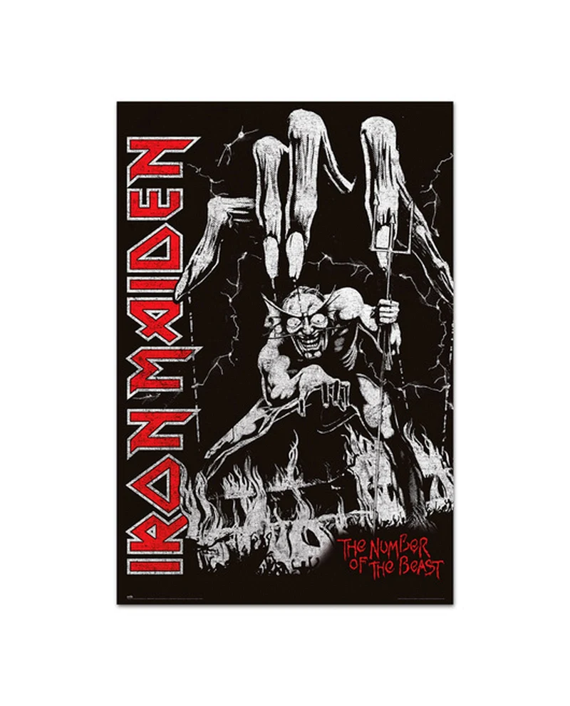 Iron Maiden - Póster "The Number of The Beast"