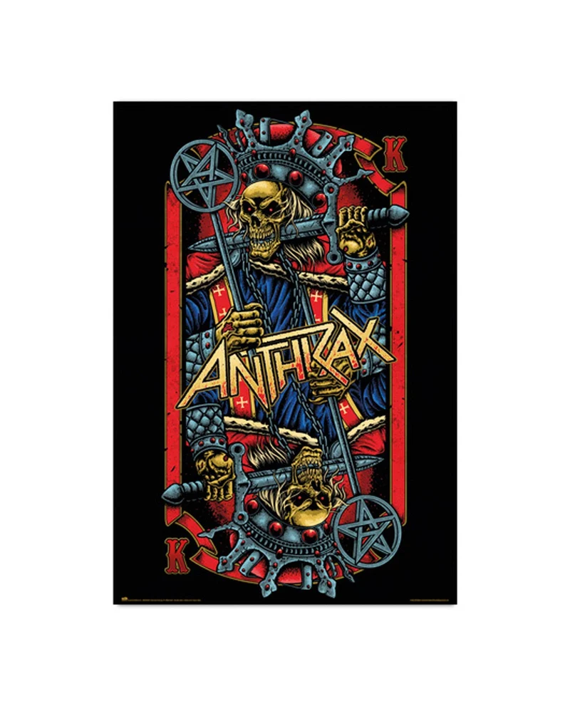 Anthrax - Póster "Evil Kings"