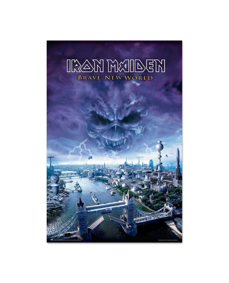Iron Maiden - Póster "Brave New World"
