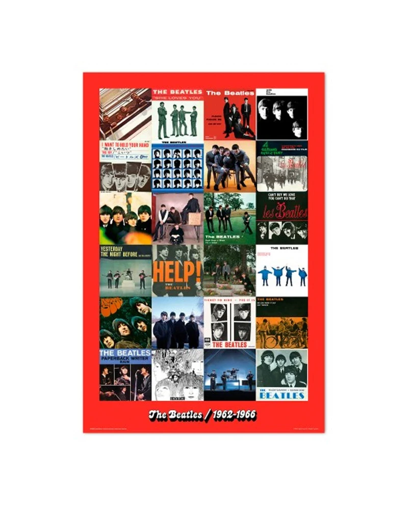 The Beatles - Póster "Era 1962-1966"
