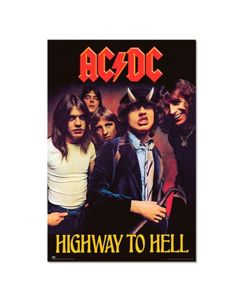 AC/DC - Póster "Highway to Hell"