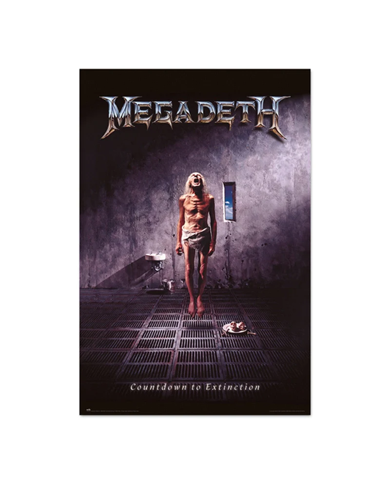 Megadeth - Póster "Countdown to Extinction"