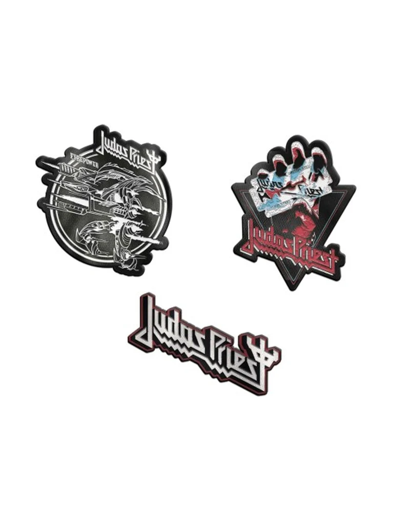 Judas Priest - Pack 3 parches Bordados "Judas Priest"