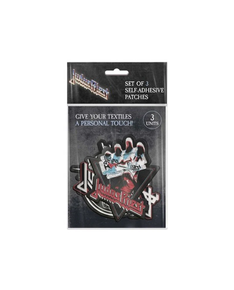 Judas Priest - Pack 3 parches Bordados "Judas Priest"