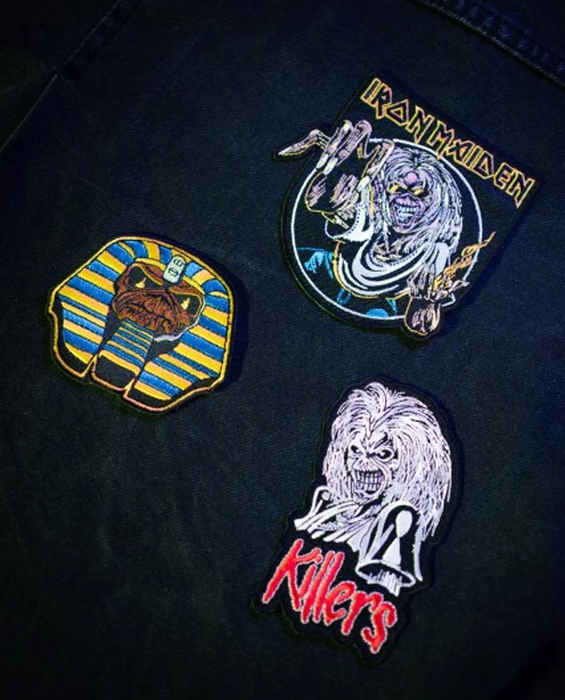 Iron Maiden - Pack 3 parches Bordados "Iron Maiden"