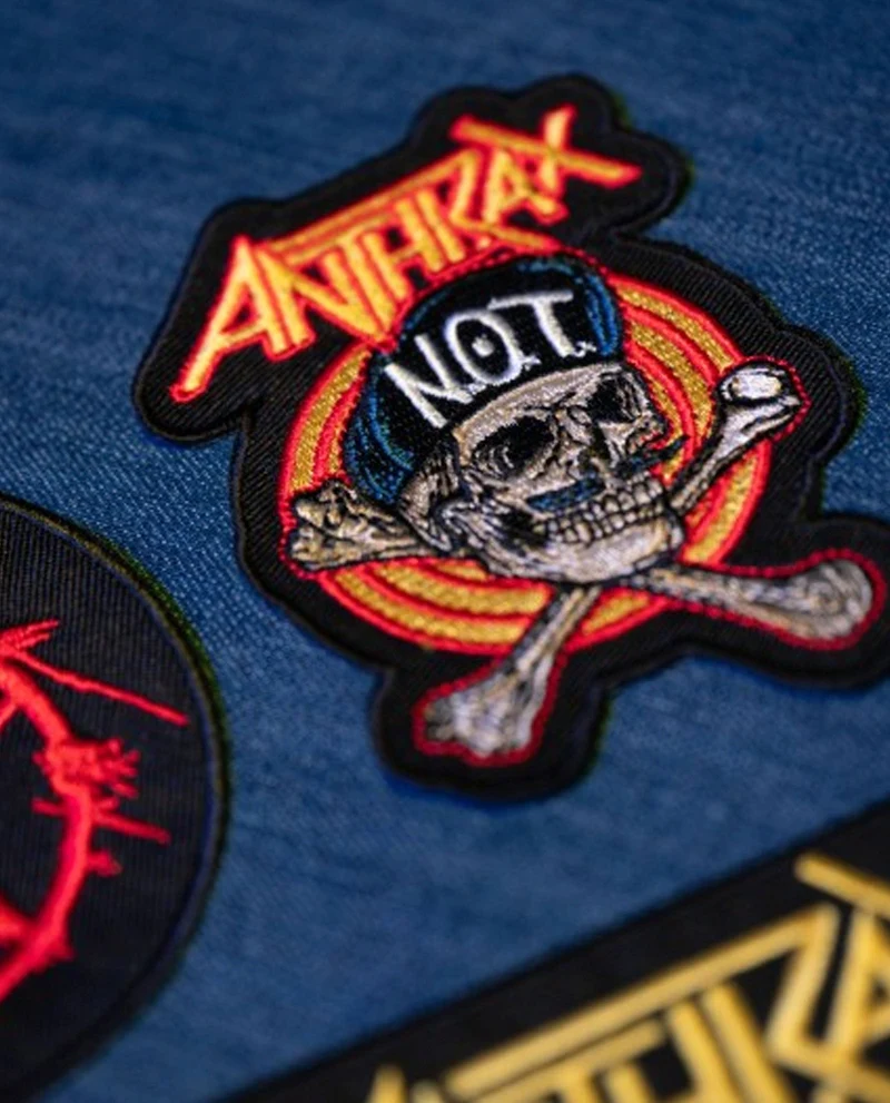 Anthrax - Pack 3 parches Bordados "Anthrax"