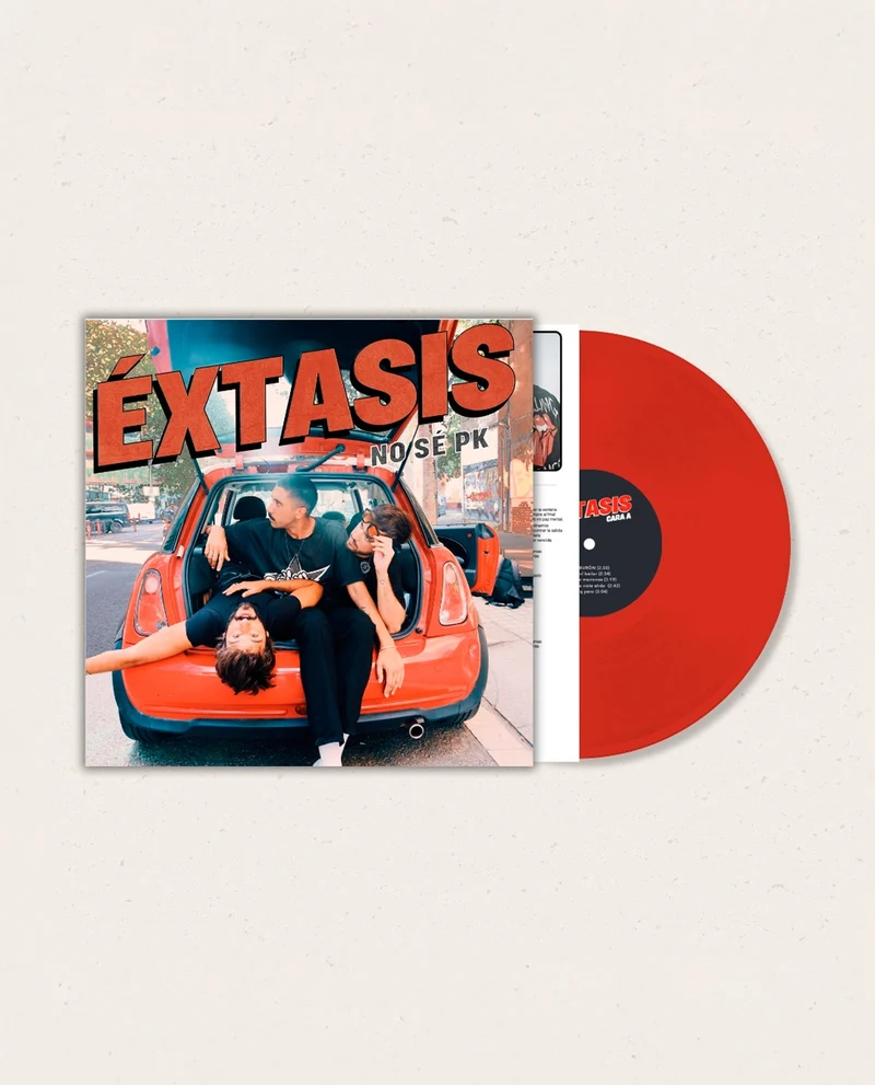Éxtasis - LP Vinilo Rojo "NO SÉ PK"