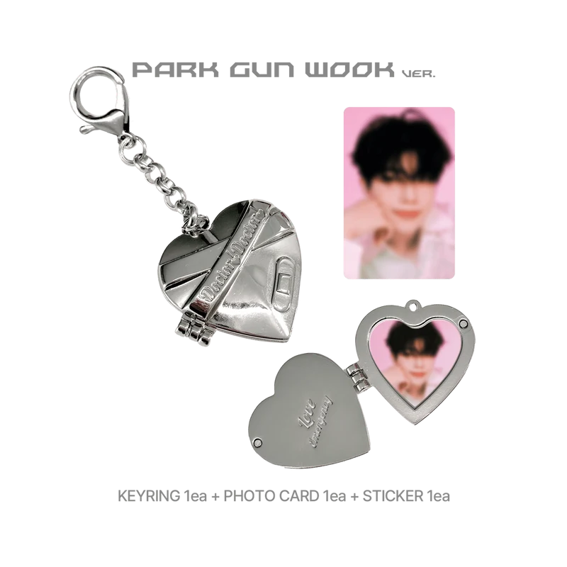[ZEROBASEONE] Blue Paradise : Pop Up Store : Heart Pendant Keyring