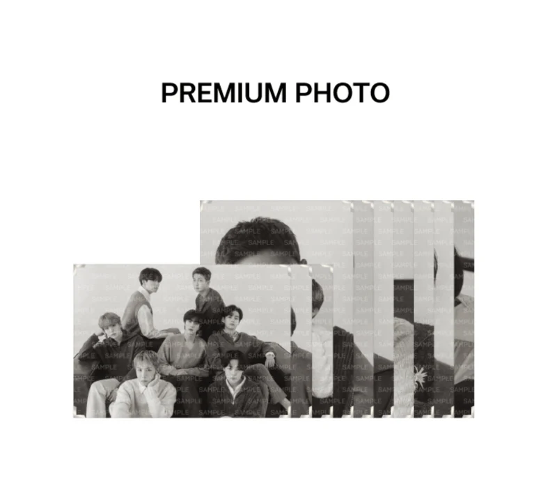 [BTS] Monochrome : Premium Photo