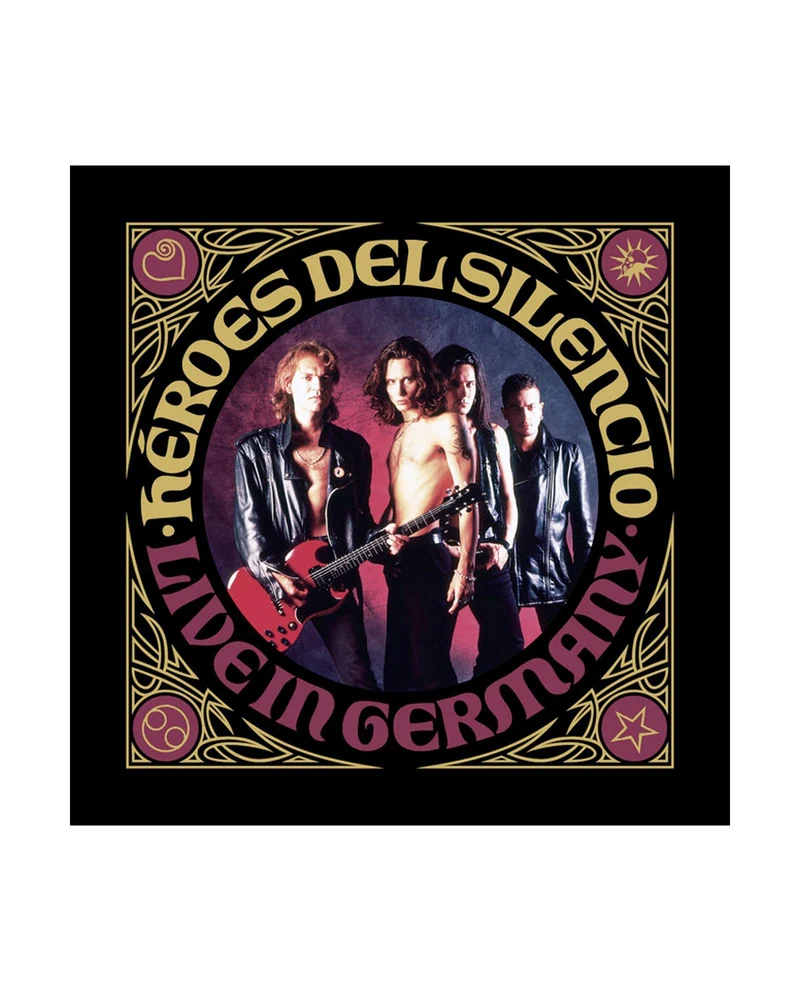 Héroes del Silencio - 2LP Vinilo Morado y Dorado "Live in Germany"