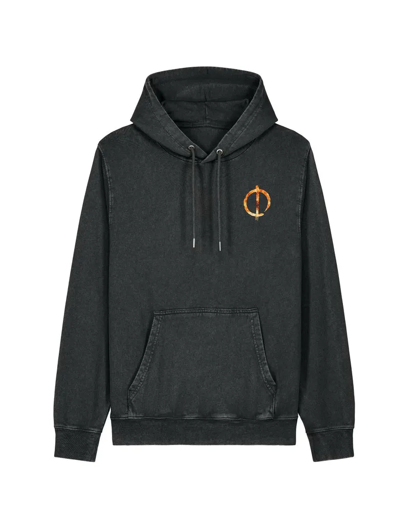 Manuel Carrasco - Sudadera Capucha Unisex "Pueblo Salvaje" Black Rock Vintage