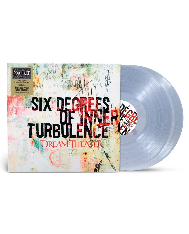 Dream Theater - 2LP Vinilo Clear "Six Degrees of Inner Turbulence"