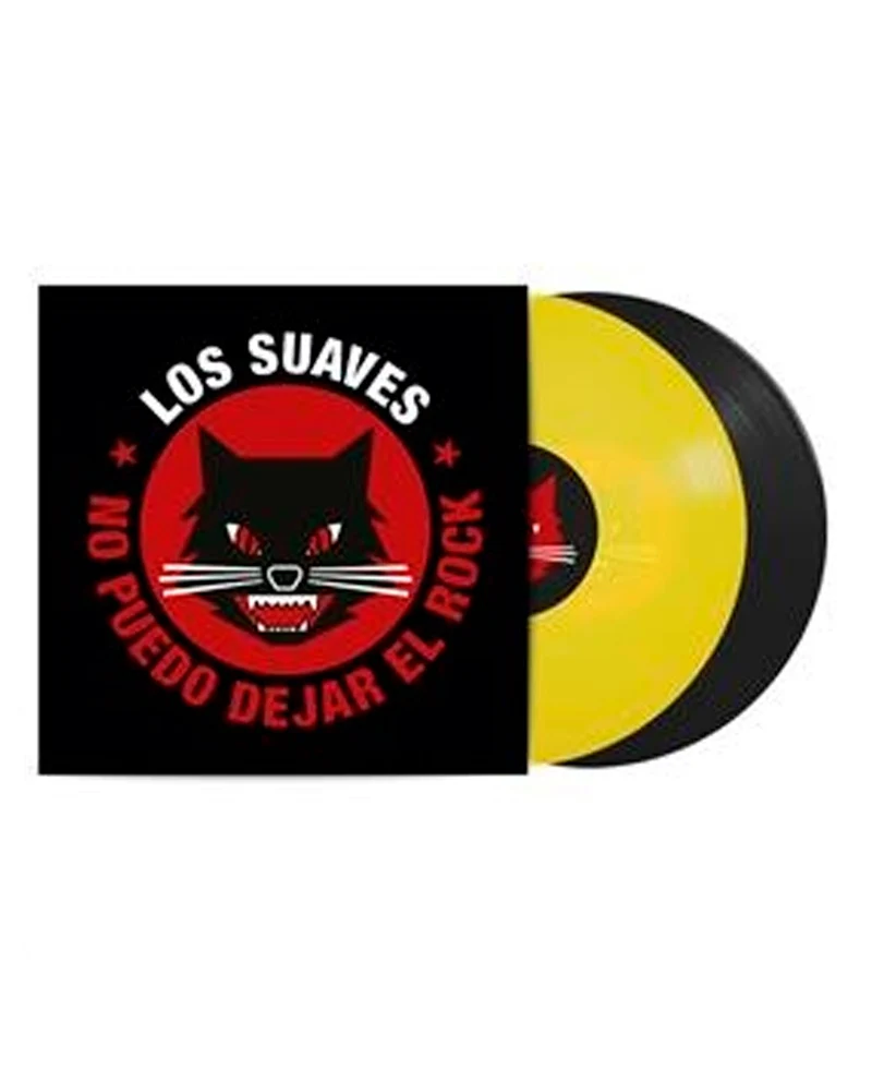 Los Suaves - 2LP Vinilo Amarillo Transparente y Negro "No puedo dejar el Rock" Reedición 2025