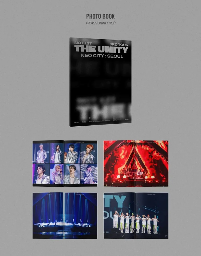 NCT 127 - 3RD TOUR 'THE UNITY' NEO CITY : SEOUL (DVD/ BLU-RAY/ DIGITAL CODE)