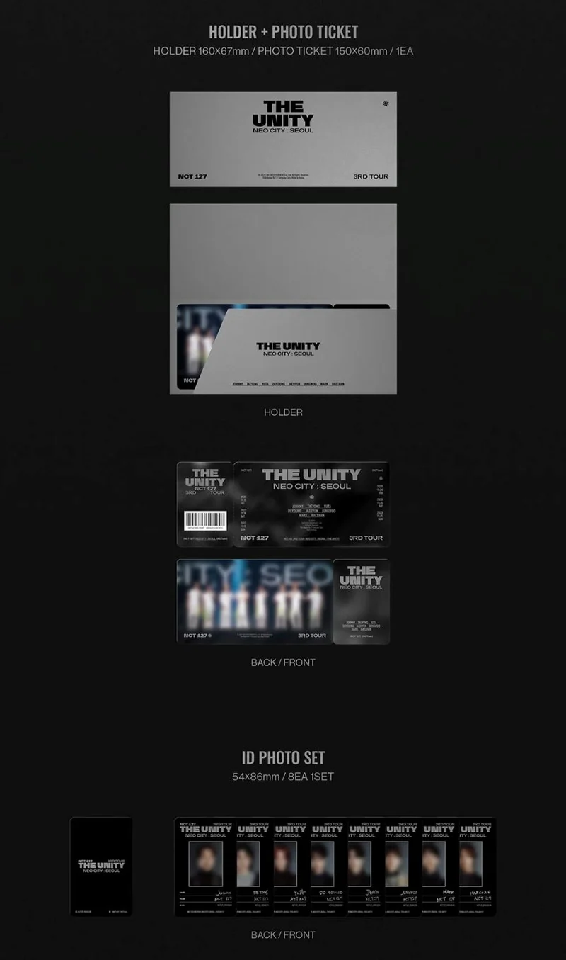 NCT 127 - 3RD TOUR 'THE UNITY' NEO CITY : SEOUL (DVD/ BLU-RAY/ DIGITAL CODE)