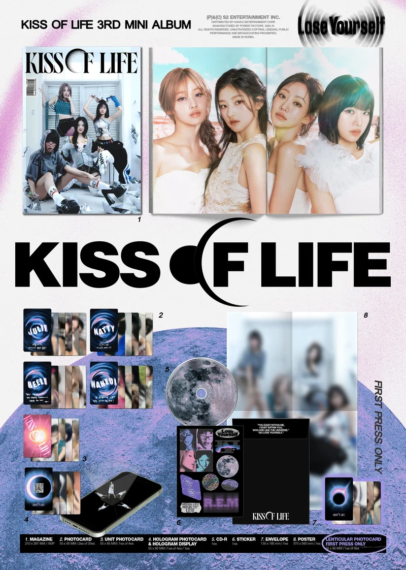 KISS OF LIFE - LOSE YOURSELF (MAGAZINE VER.)