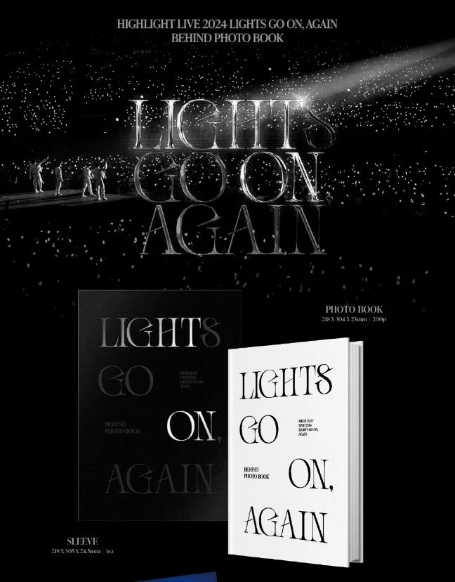 HIGHLIGHT - LIVE 2024 'LIGHTS GO ON, AGAIN' (BEHIND PHOTO BOOK)