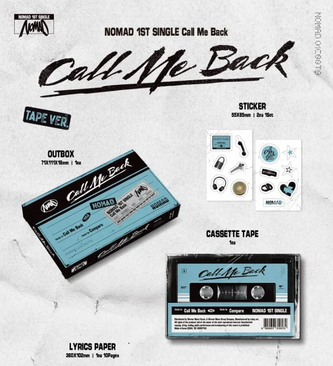 NOMAD - CALL ME BACK (TAPE VER.)
