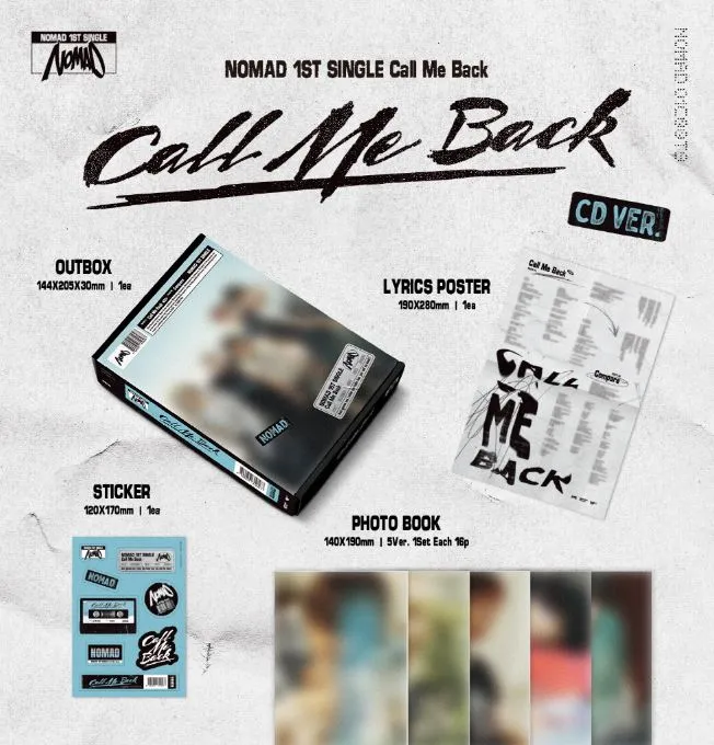 NOMAD - CALL ME BACK (CD VER.)