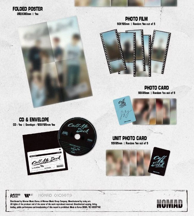 NOMAD - CALL ME BACK (CD VER.)