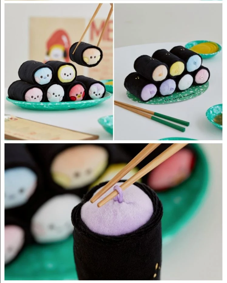 BT21 - MININI GIMBAP PLUSH SET BUNSIK