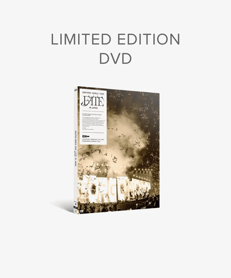 ENHYPEN - WORLD TOUR 'FATE' IN JAPAN (BLU-RAY/ DVD)