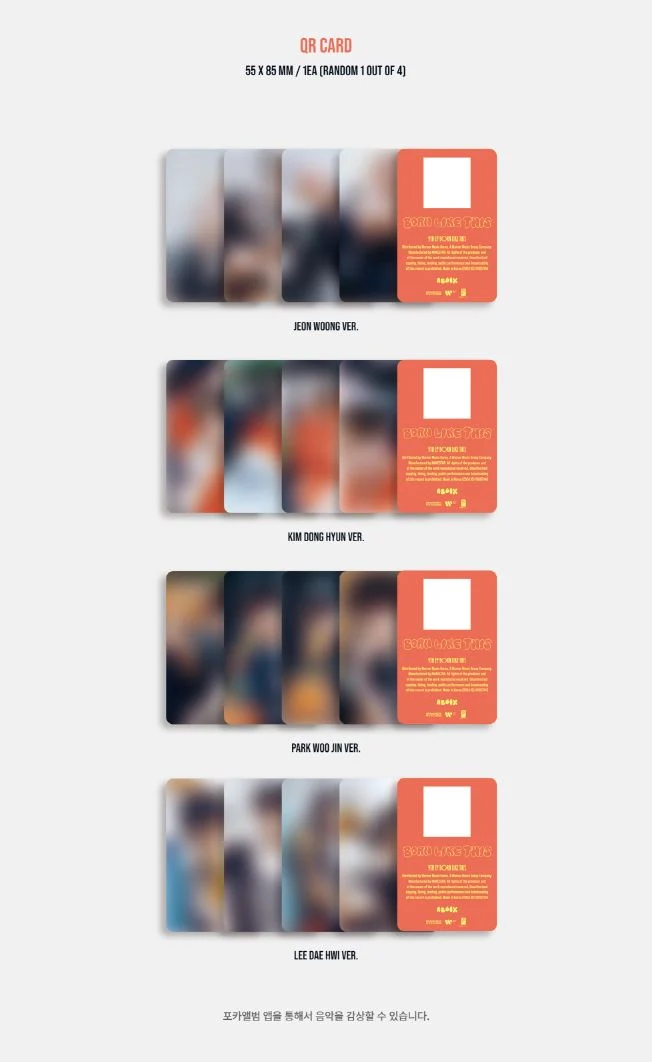 AB6IX - BORN LIKE THIS (POCA ALBUM)