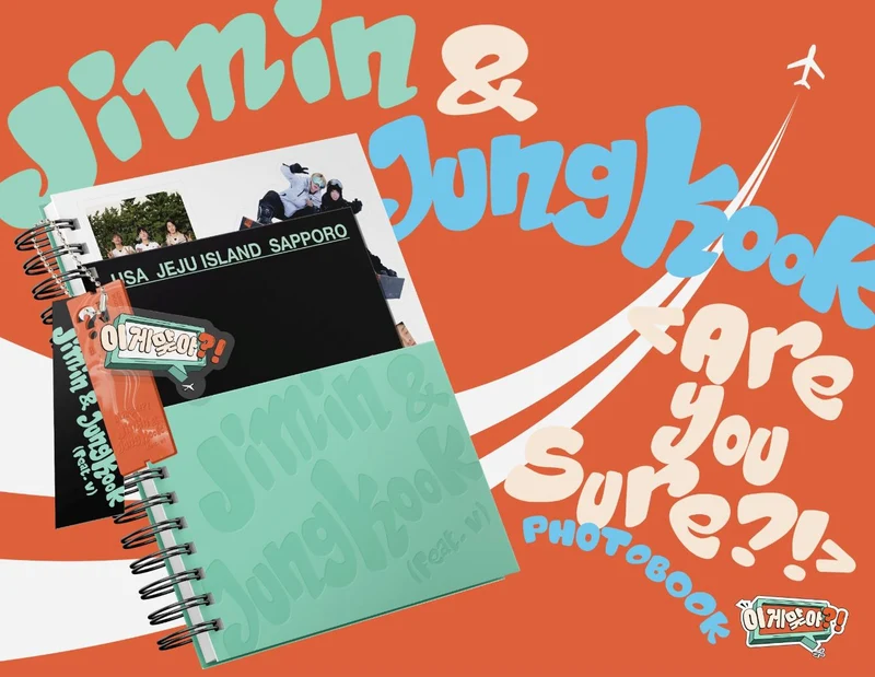 JIMIN X JUNGKOOK (BTS) - ARE YOU SURE?! (PHOTOBOOK)