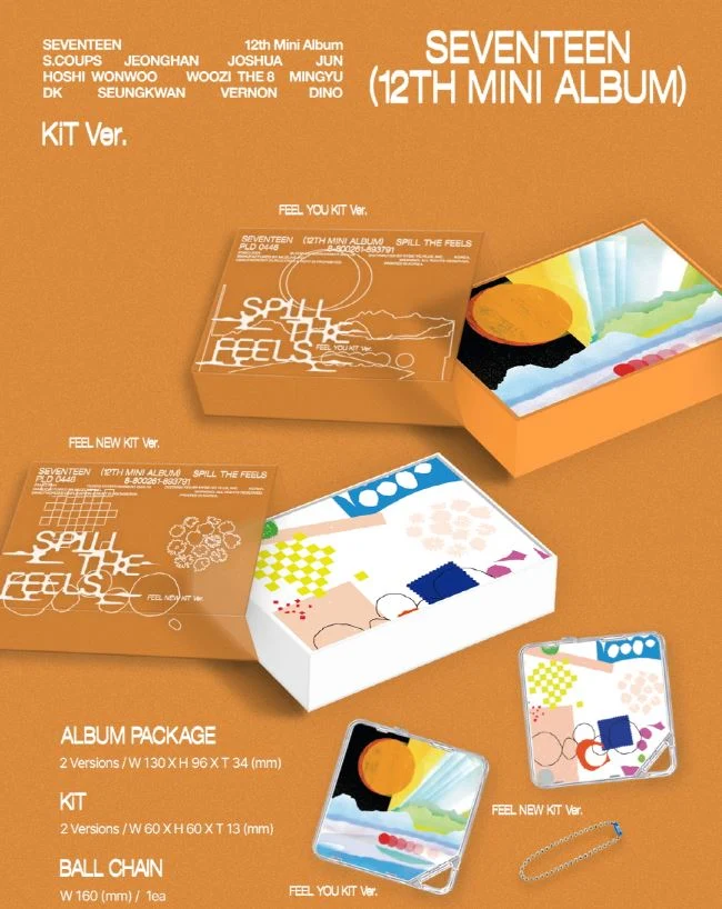SEVENTEEN - SPILL THE FEELS (KIT ALBUM)