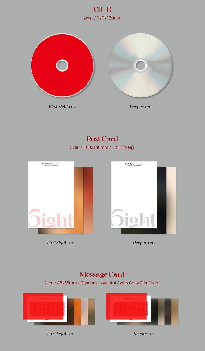 LEEJINHYUK - 5IGHT (5th Mini Album)