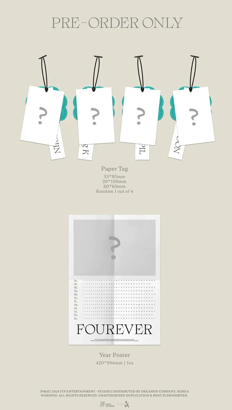 DAY6 - FOUREVER (8th Mini Album) Photobook Ver.
