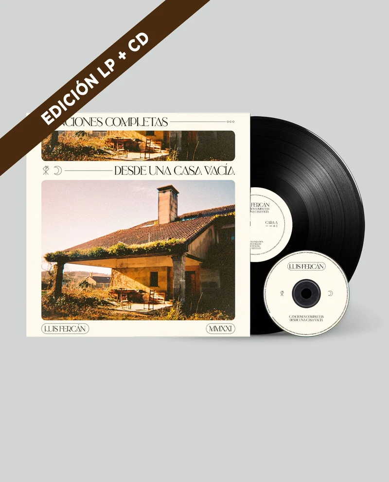 Luis Fercán - LP + CD "Canciones Completas Desde Una Casa Vacía"