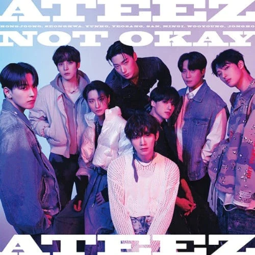 ATEEZ - NOT OKAY (3RD JAPANESE SINGLE ALBUM)