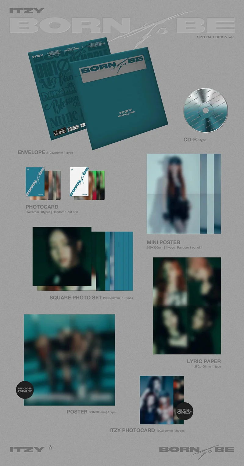 ITZY - BORN TO BE (SPECIAL EDITION) MR. VAMPIRE VER.