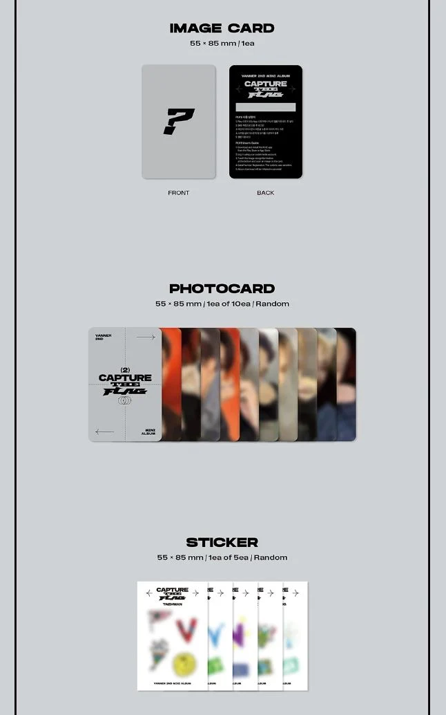VANNER - CAPTURE THE FLAG (2ND MINI ALBUM) PLVE VER.