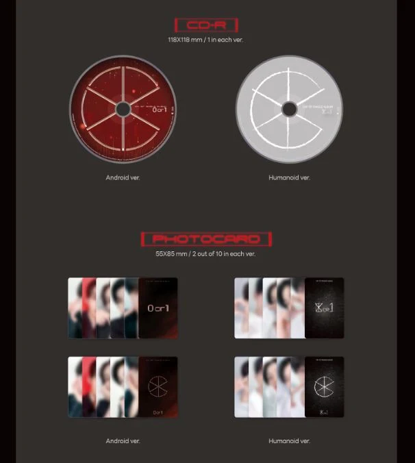 CIX - 0 OR 1 (1ST SINGLE ALBUM)