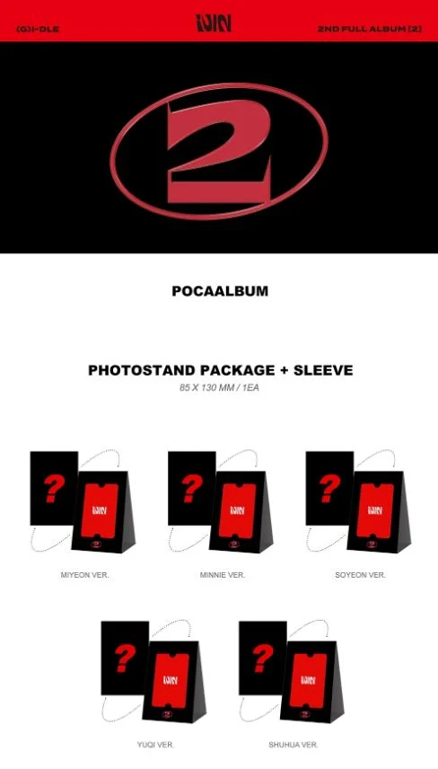 (G)I-DLE - 2 (2ND FULL ALBUM) POCA ALBUM VER.