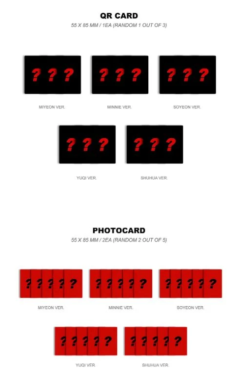 (G)I-DLE - 2 (2ND FULL ALBUM) POCA ALBUM VER.