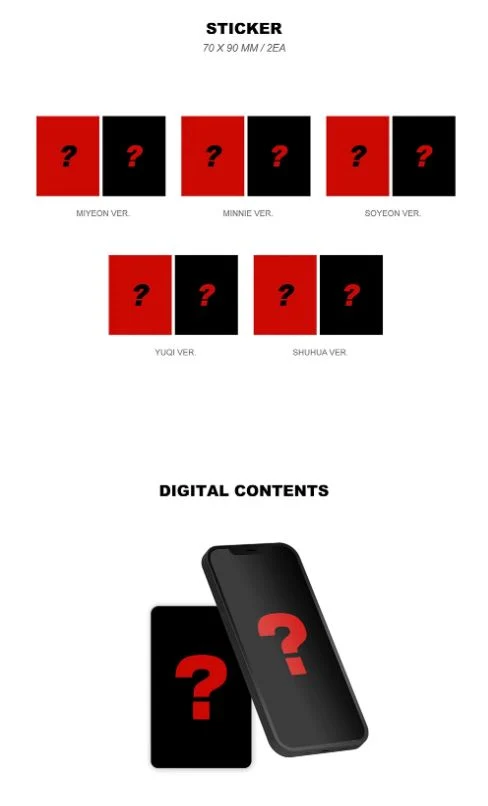 (G)I-DLE - 2 (2ND FULL ALBUM) POCA ALBUM VER.