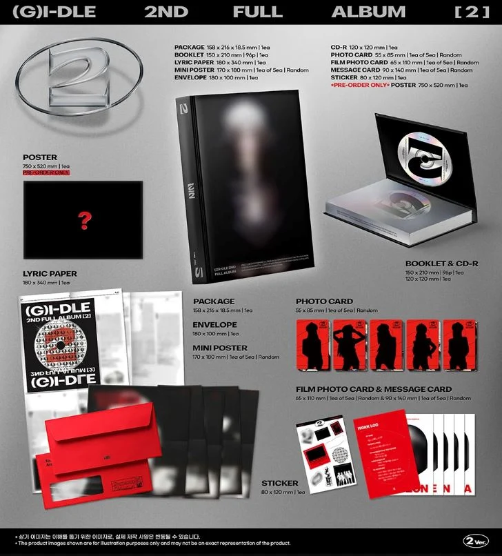 (G)I-DLE - 2 (2ND FULL ALBUM)