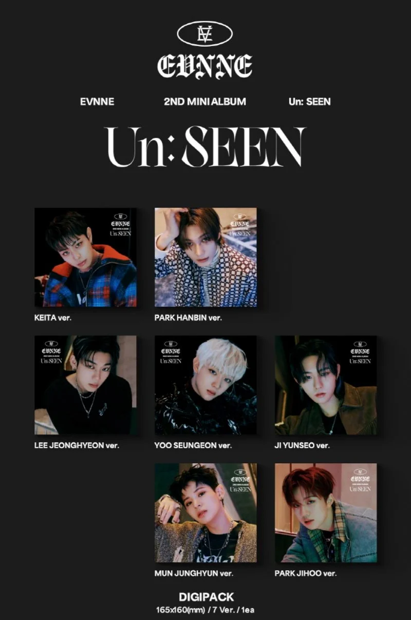 EVNNE - UN: SEEN (2ND MINI ALBUM) DIGIPACK VER.