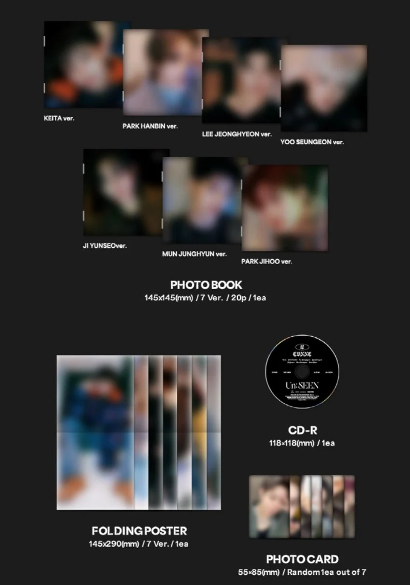 EVNNE - UN: SEEN (2ND MINI ALBUM) DIGIPACK VER.